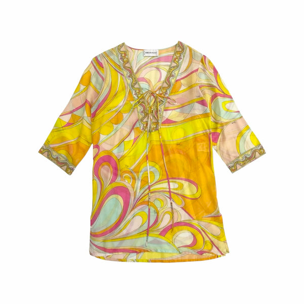 Pucci Pattern Linen Dress