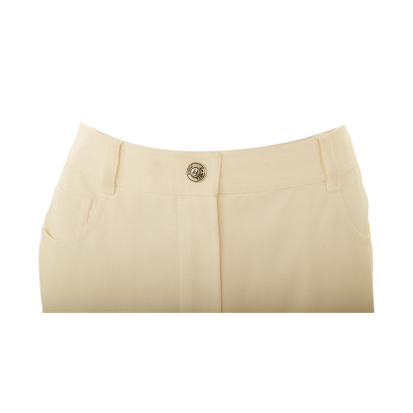 Chanel '97 Ivory Tie-Up Pants
