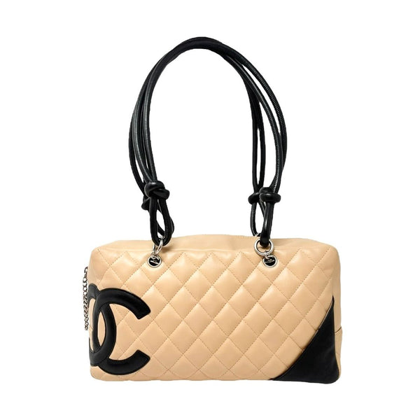 Chanel Tan Cambon Shoulder Bag