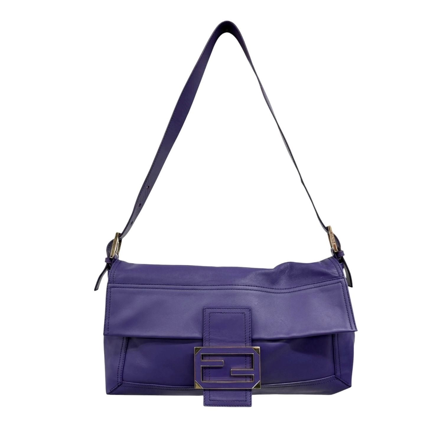 Fendi Jumbo Purple Baguette