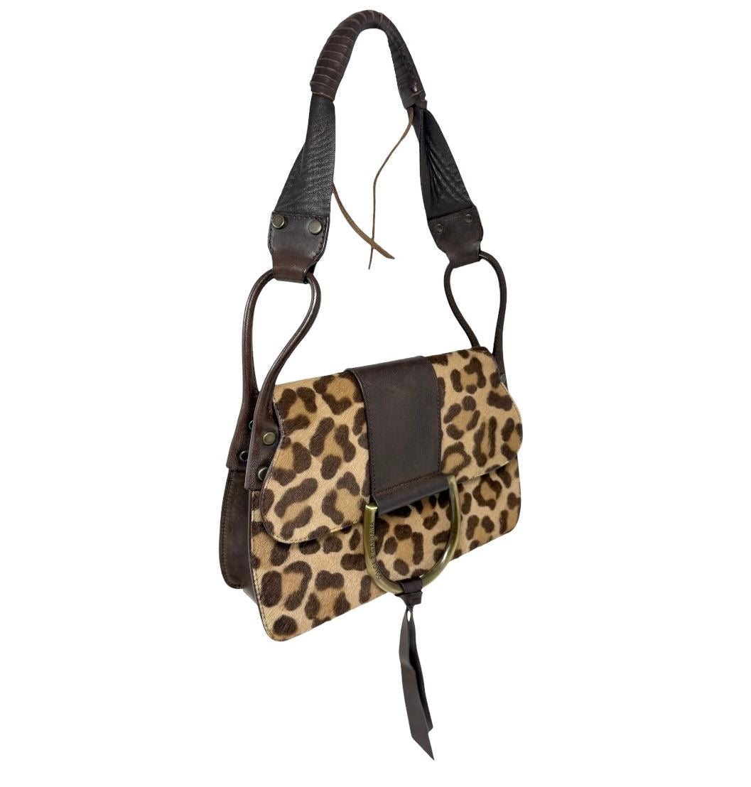 Dolce & Gabbana Cheetah Print Shoulder Bag