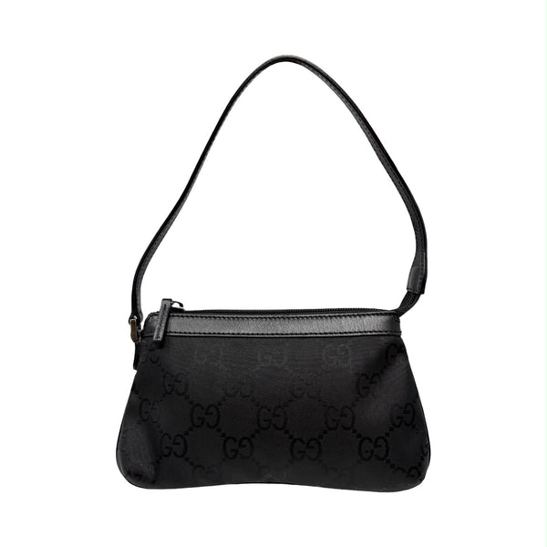 Gucci Black Canvas Mini Shoulder Bag