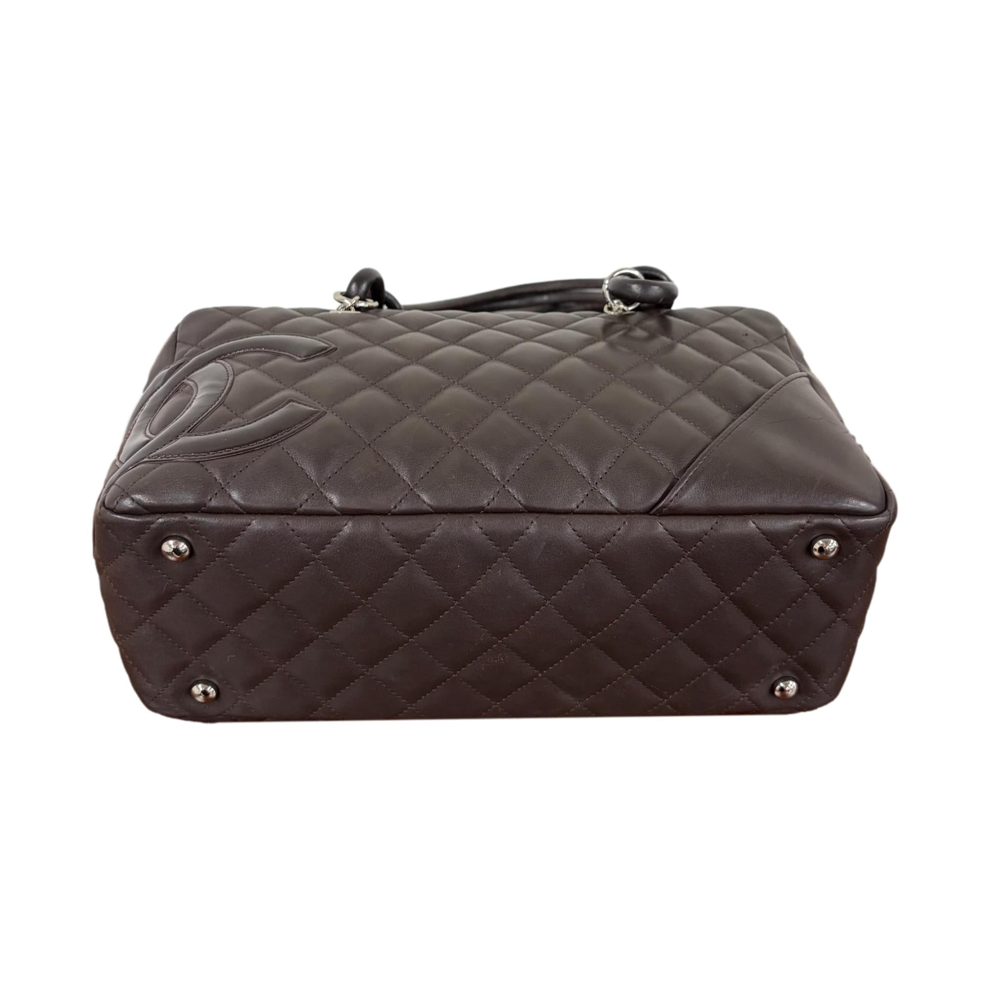 Chanel Dark Brown Cambon Shoulder Bag
