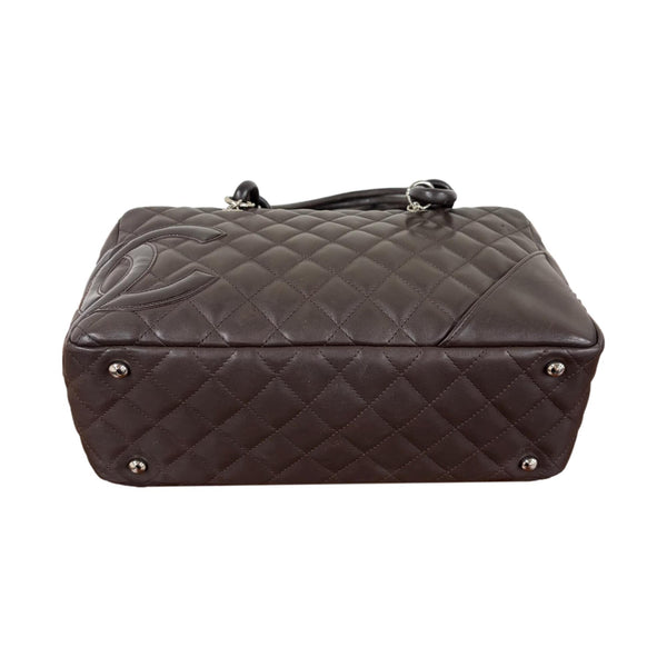 Chanel Dark Brown Cambon Shoulder Bag