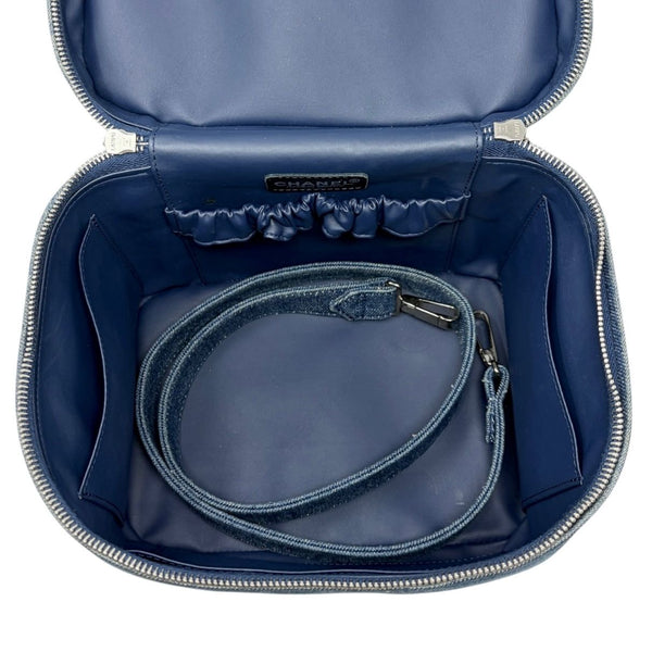 Chanel Denim 2-Way Vanity Bag
