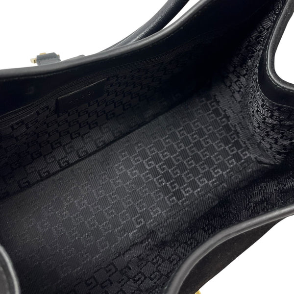 Gucci Black Suede Jackie Bag