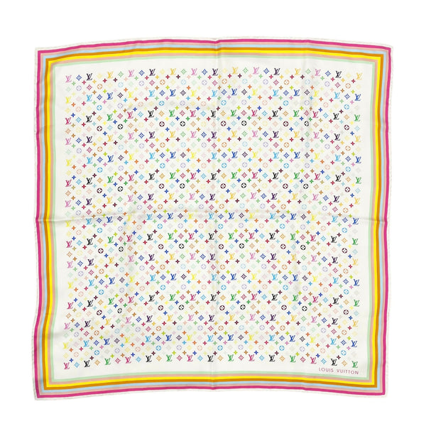 Louis Vuitton White Murakami Scarf