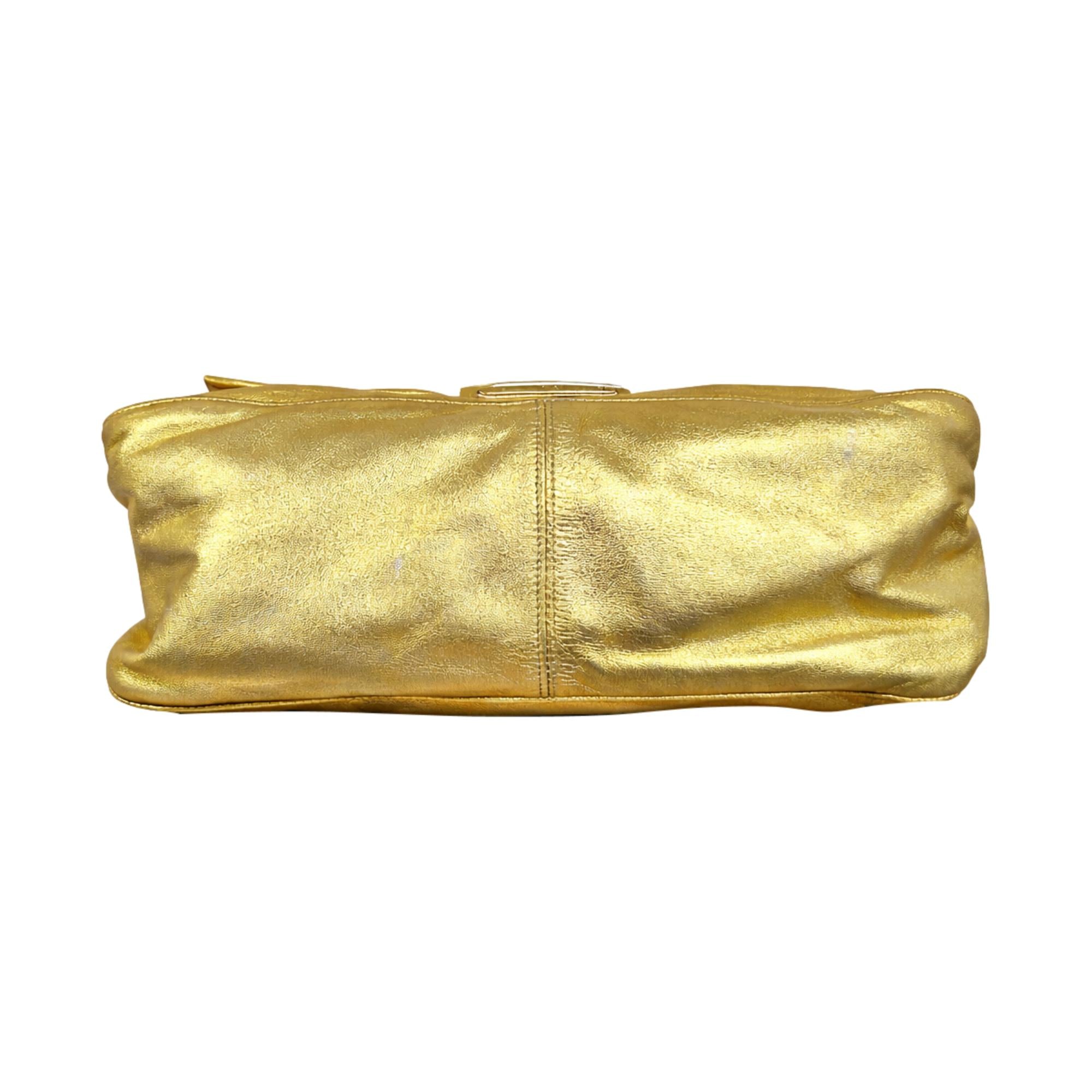 Fendi Gold Mamma Baguette