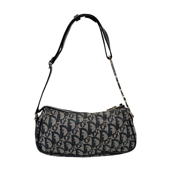 Dior Logo Canvas Shoulder Bag