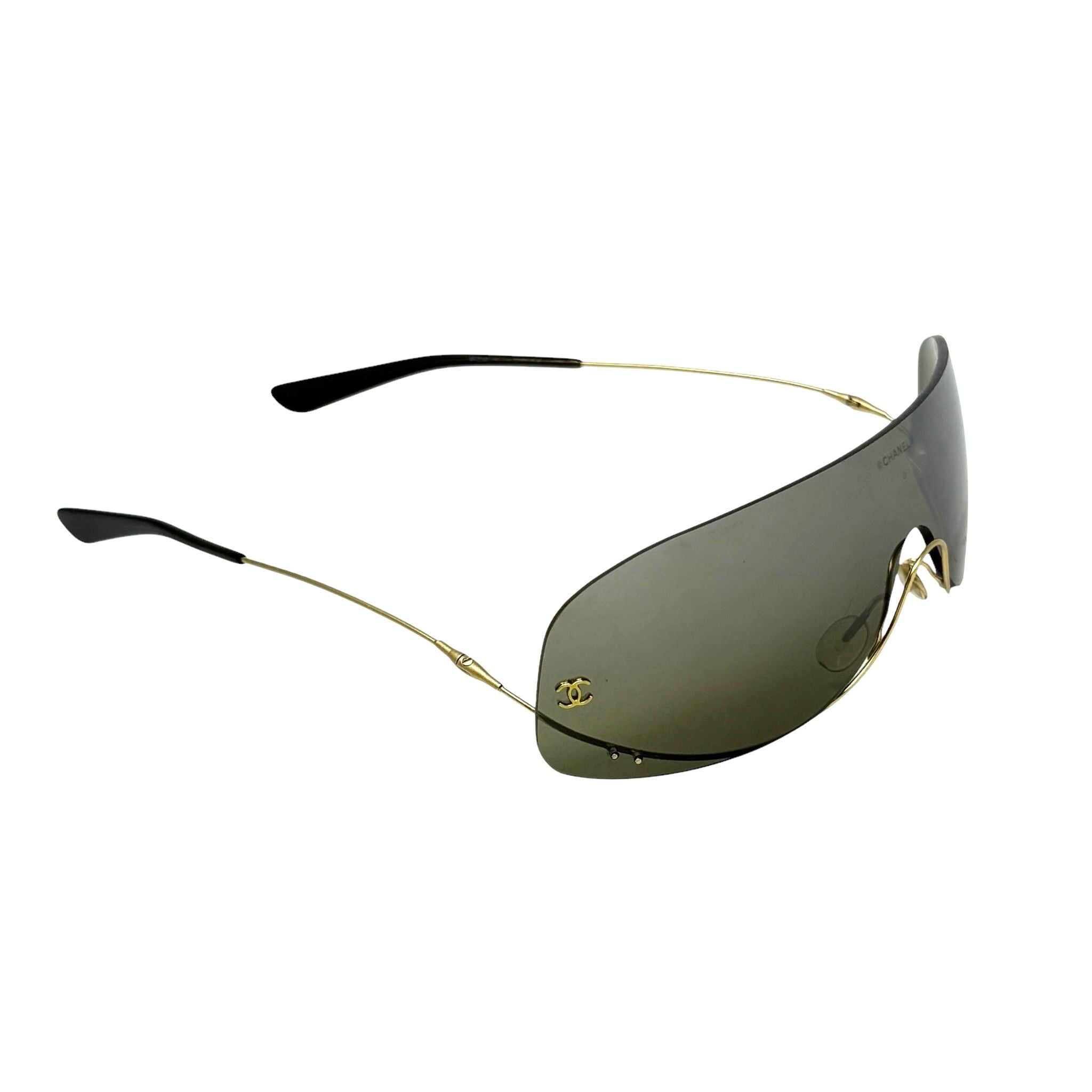 小物 Chanel Double Pearl Sunglasses Green CHANEL Sunglasses: Butterfly Sunglasses, acetate — Fashion | CHANEL