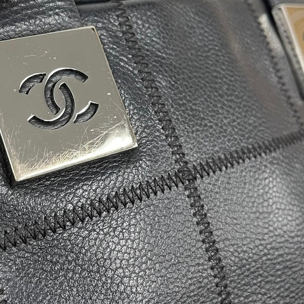 Chanel Black Mini Boston Bag
