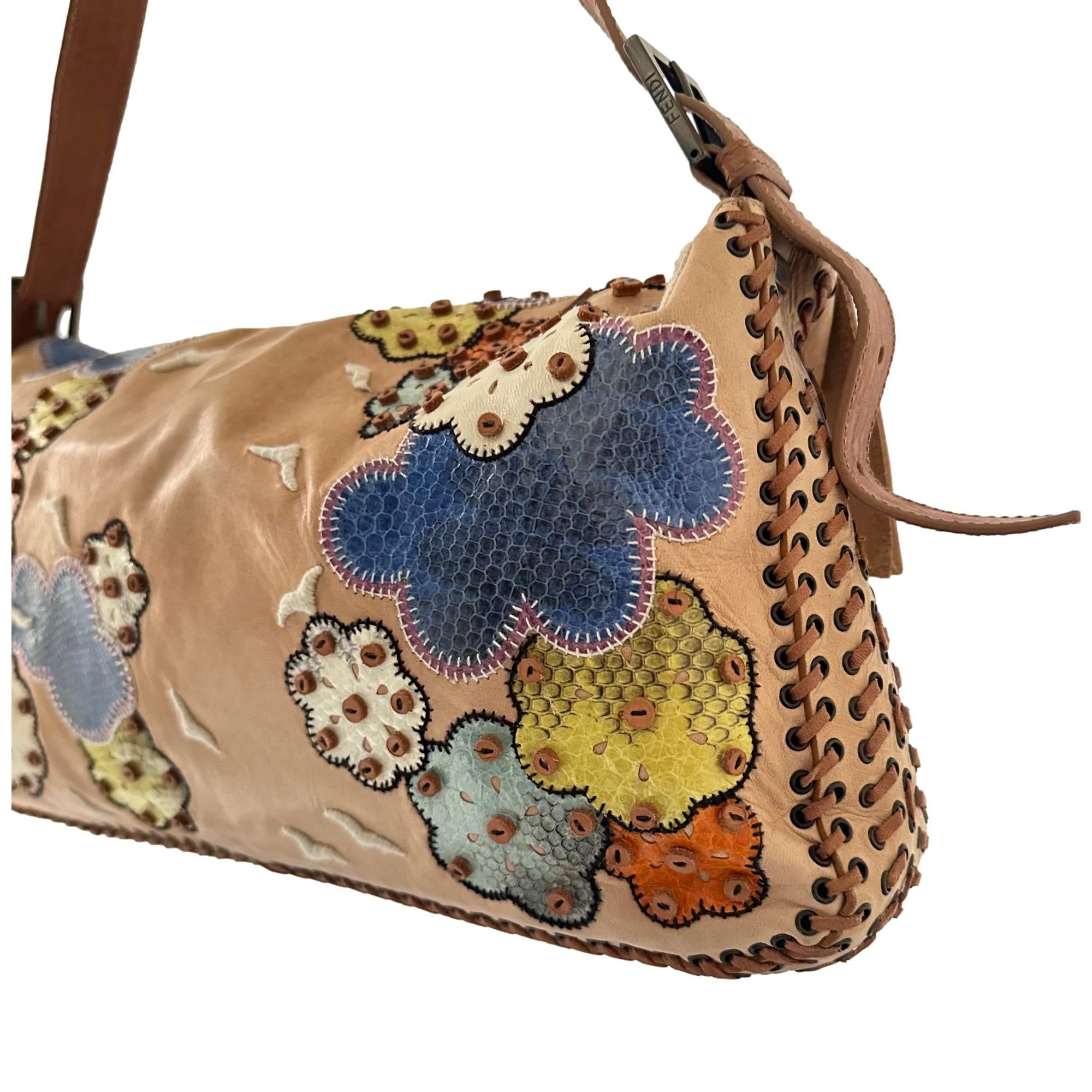 Fendi Jumbo Embroidered 2way Baguette – Treasures of NYC