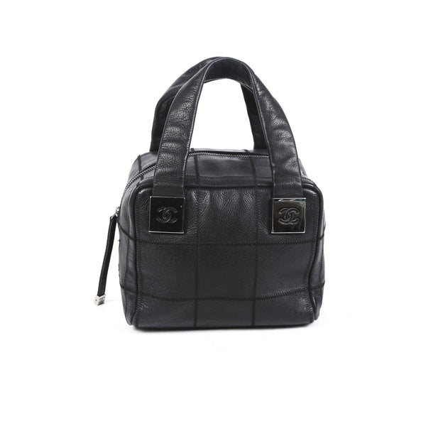 Chanel Black Mini Boston Bag