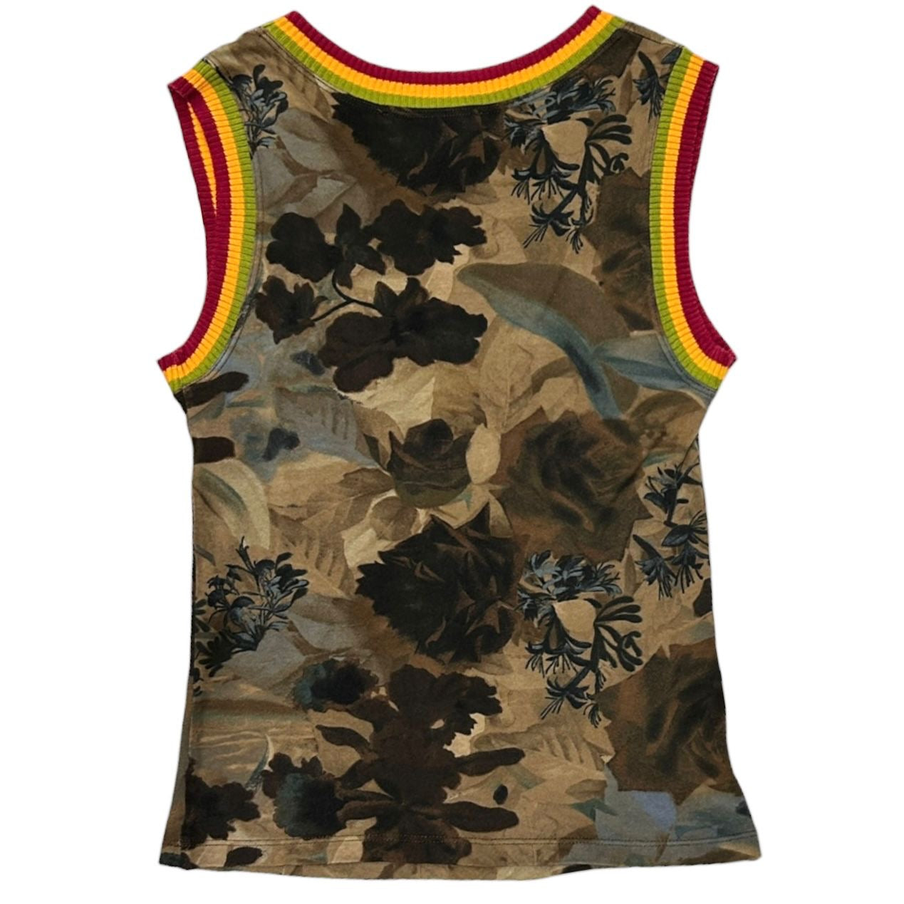 Dior Love タンクトップ　カモフラージュ　ディオール　レア　レゲエ　迷彩 Dior Love Rasta Tank – Treasures of NYC