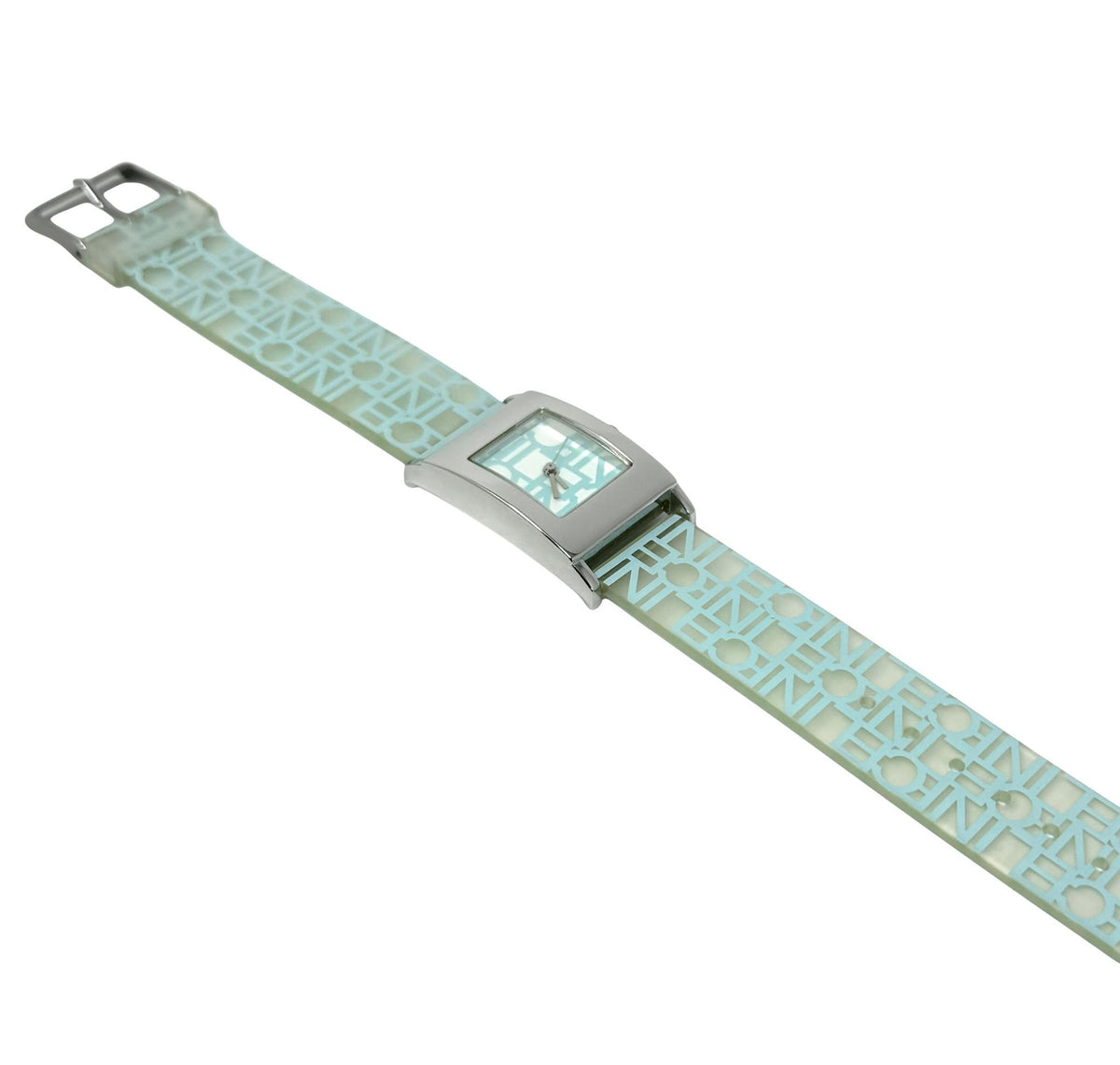 Celine Watch Celine Turquoise Logo Strap Watch – Treasures of NYC