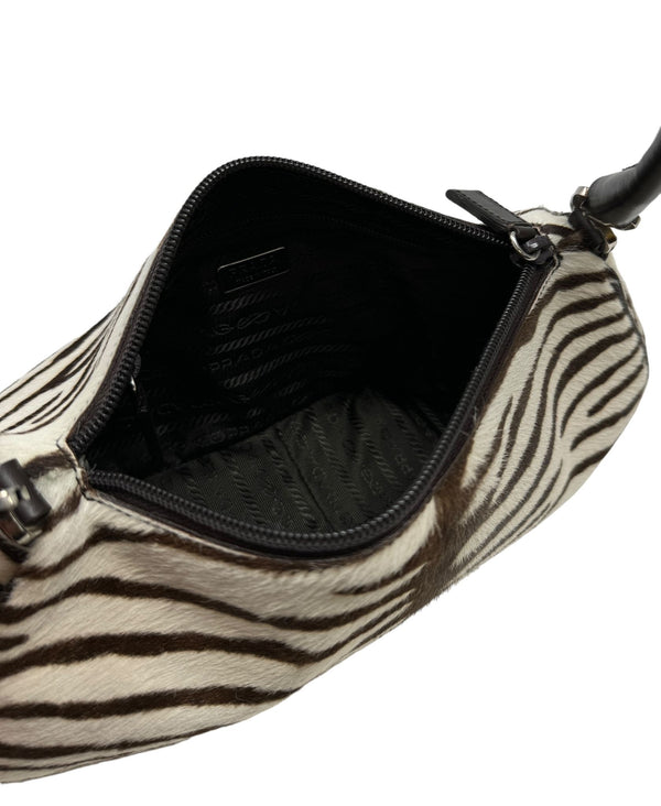 Prada Zebra Shoulder Bag