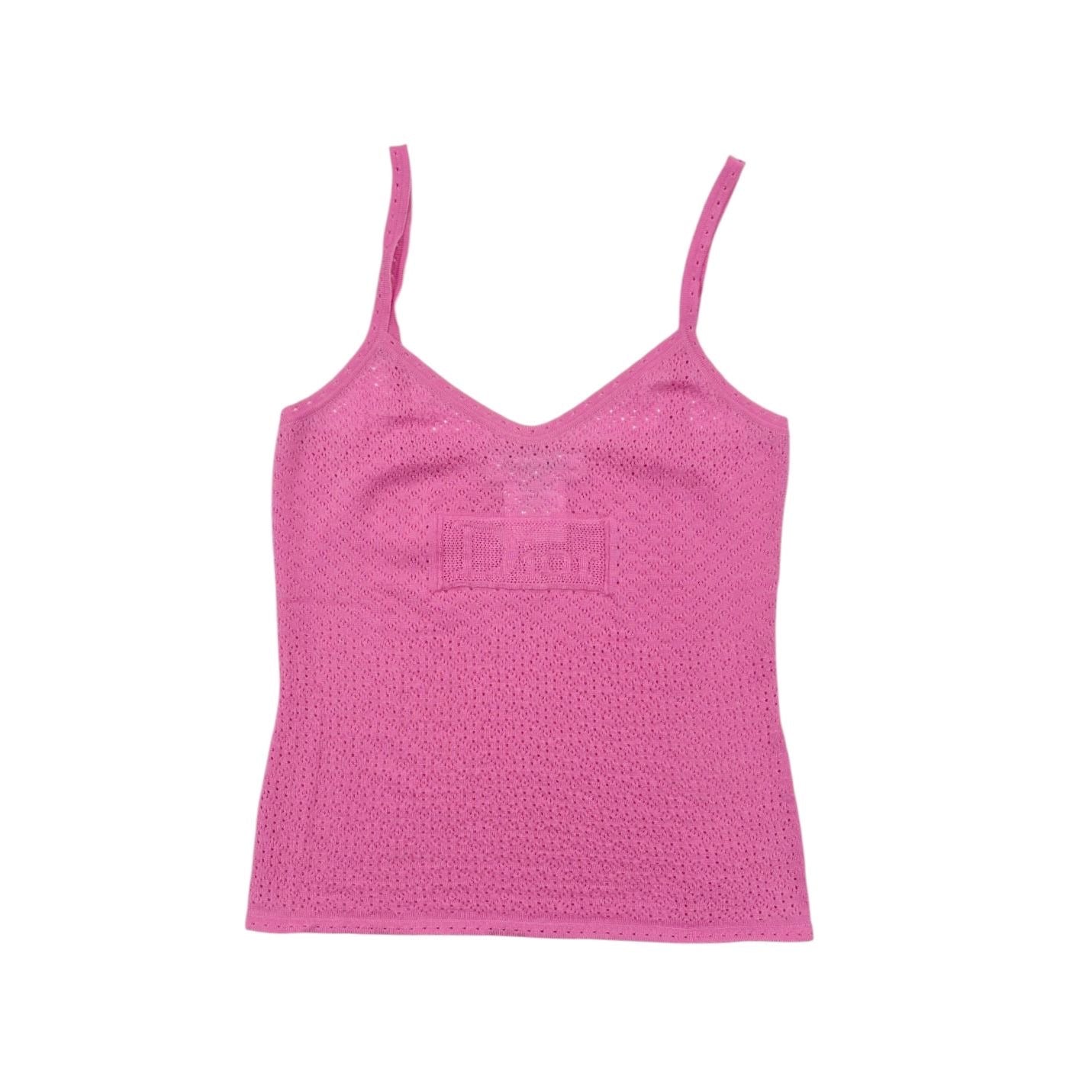 Dior Pink Logo Baby Tank
