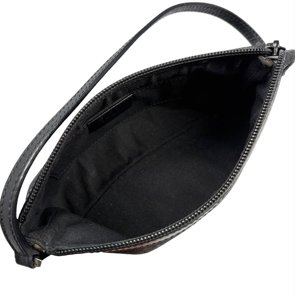 Gucci Black Canvas Mini Shoulder Bag