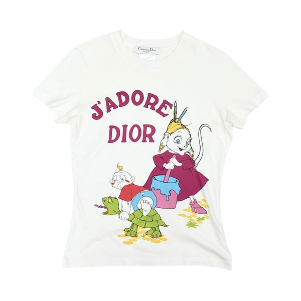Dior Cartoon Logo Top