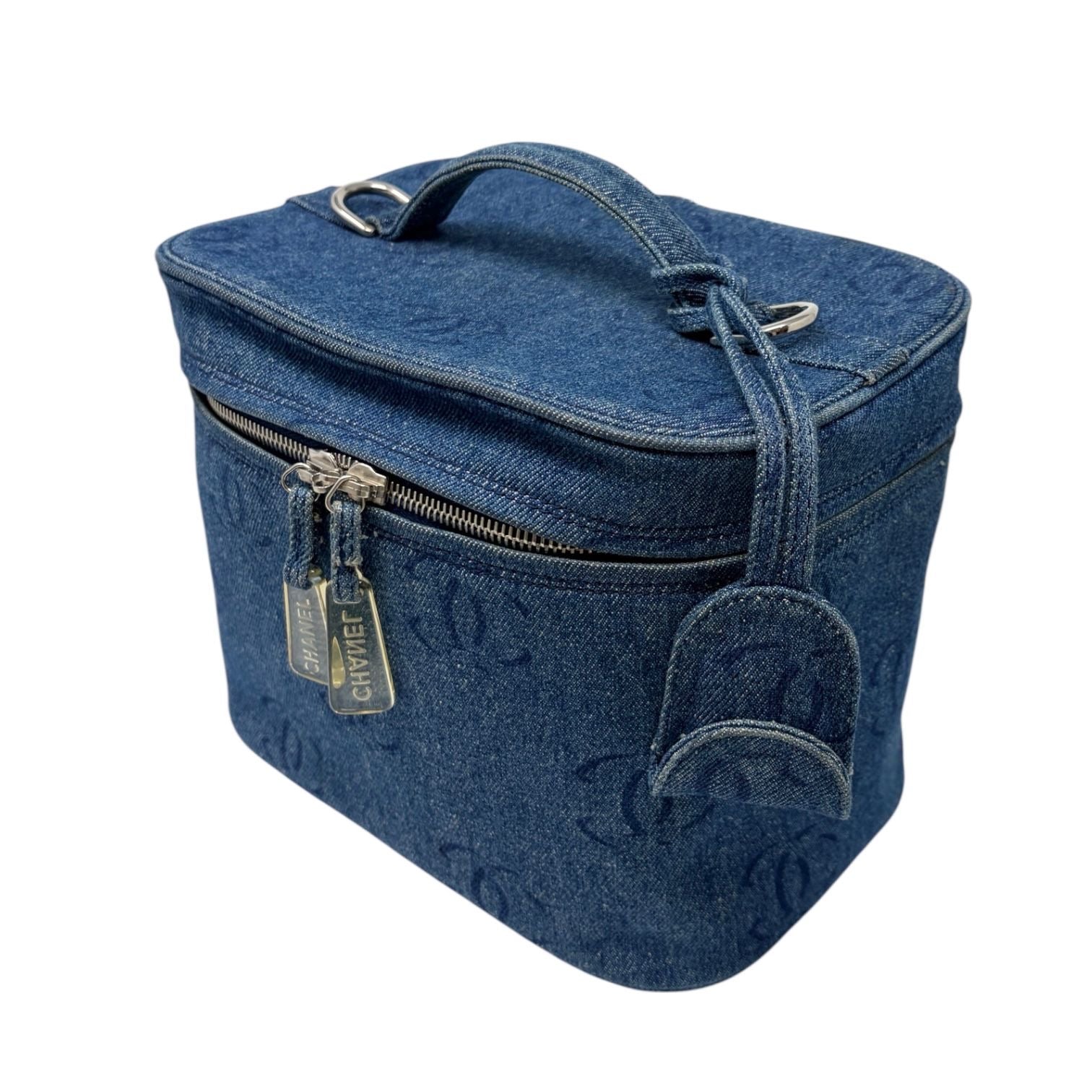 Chanel Denim 2-Way Vanity Bag