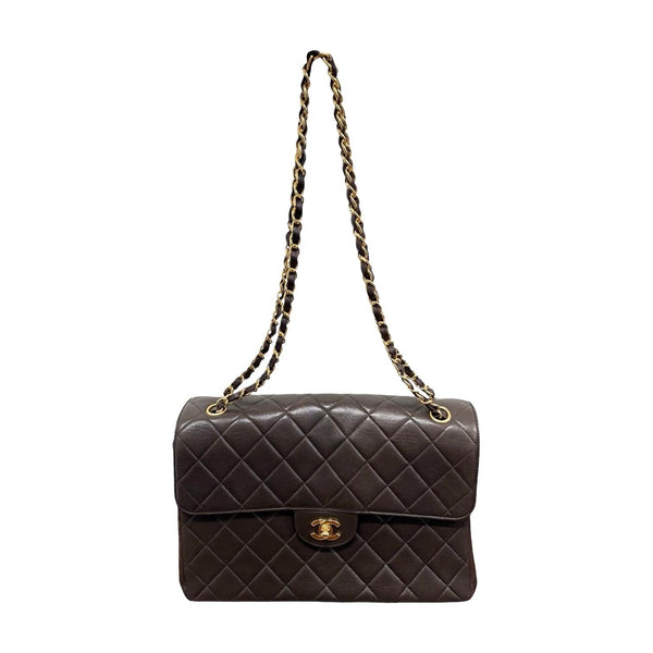 Chanel Brown Double Faced Flap Bag