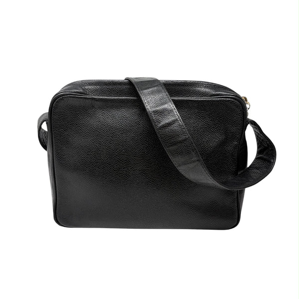 Chanel Black Caviar Camera Bag