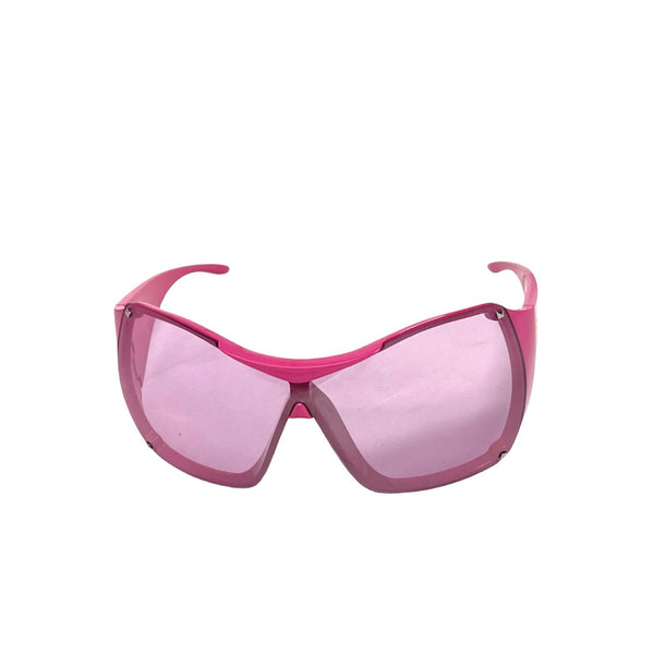 Dior Pink Jumbo Logo Sunglasses