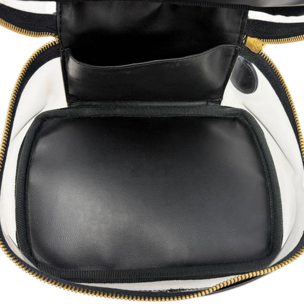 Chanel Black Transparent Vanity Bag