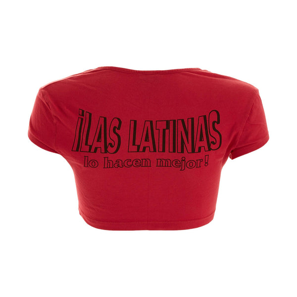 Dolce & Gabbana Pink Cropped 'Latinas' Top