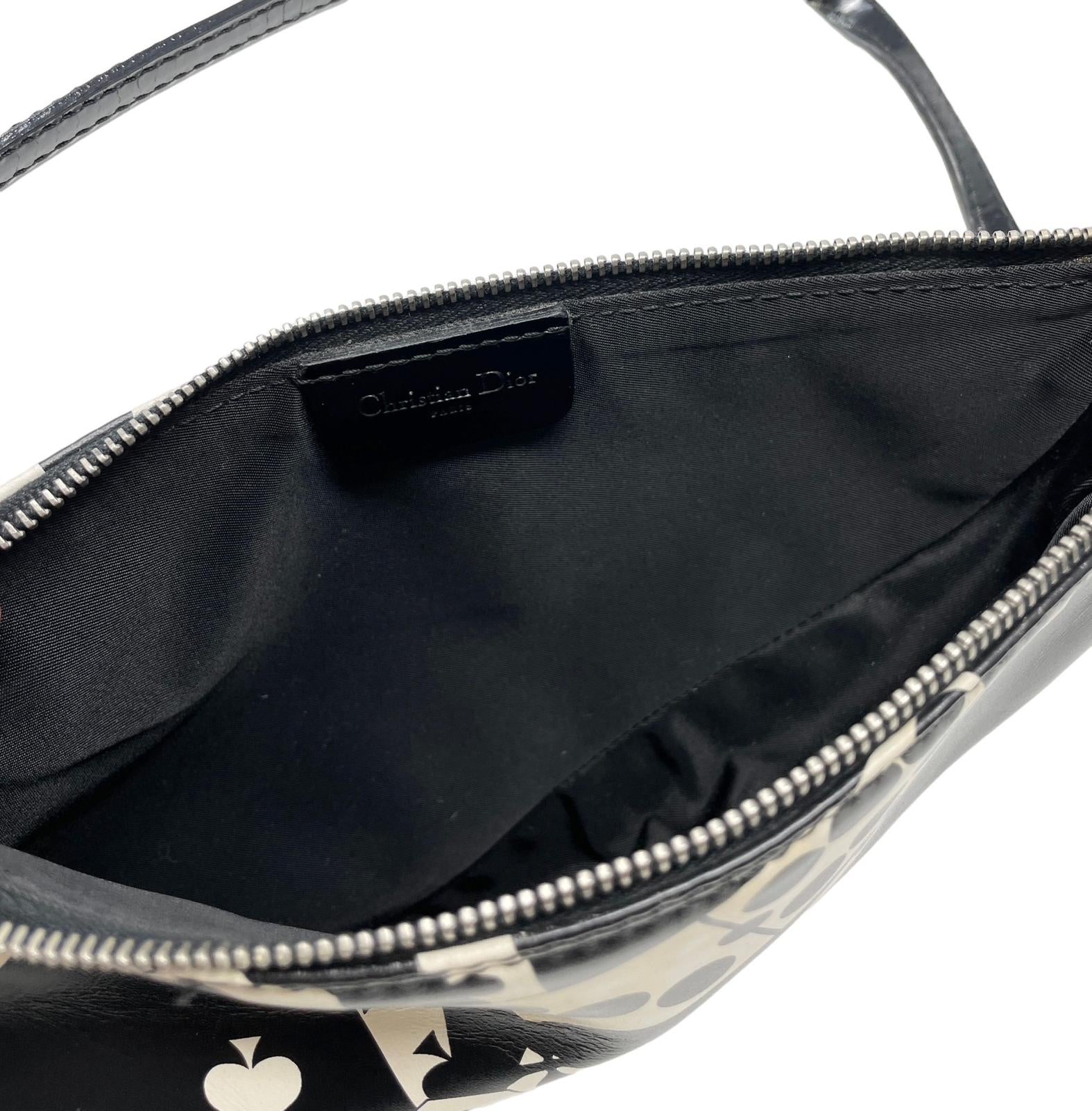 Vintage Dior Black Beaded Mini Saddle Bag – Treasures of NYC