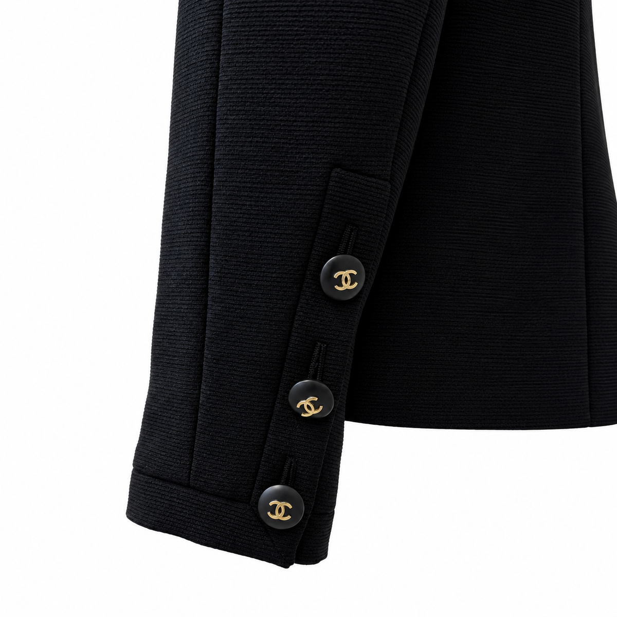 Chanel Black Wool Jacket