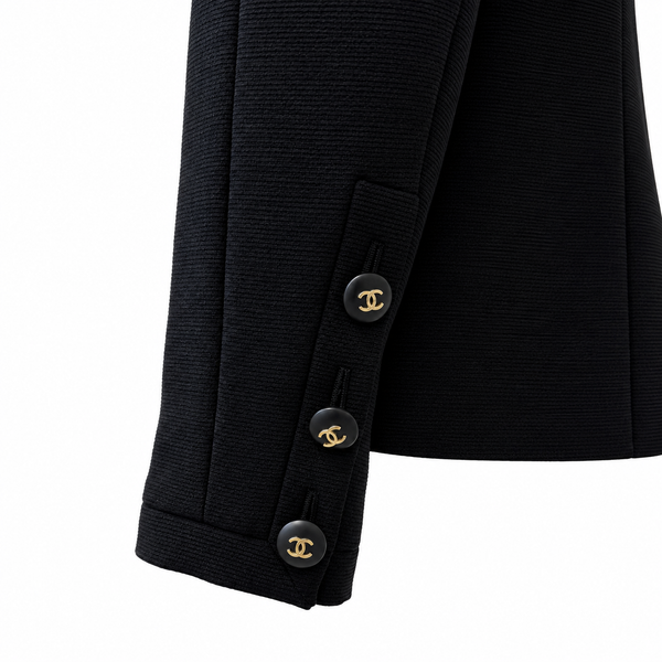 Chanel Black Wool Jacket