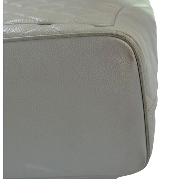 Chanel Light Blue Medallion Top Handle Bag