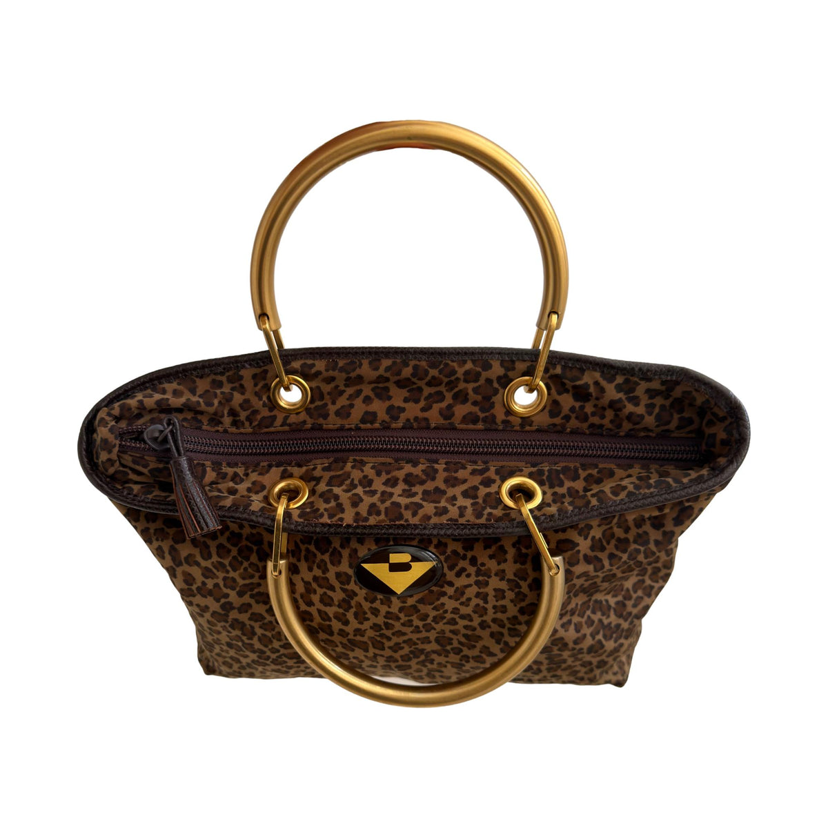 Bottega Veneta Cheetah Top Handle Bag