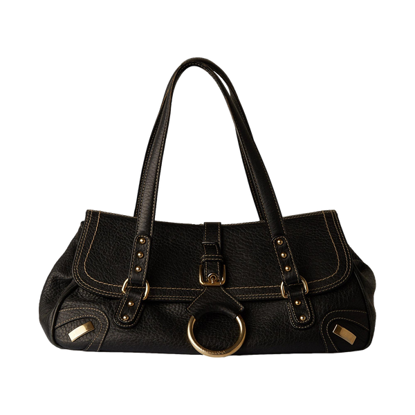 Dolce & Gabbana Black Logo Shoulder Bag