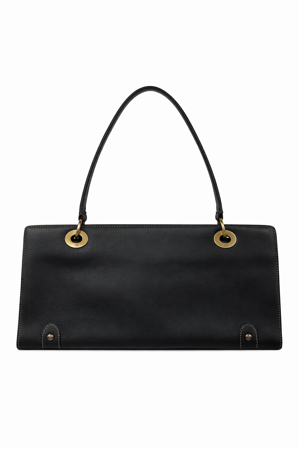 Dior Black Logo Shoulder Bag