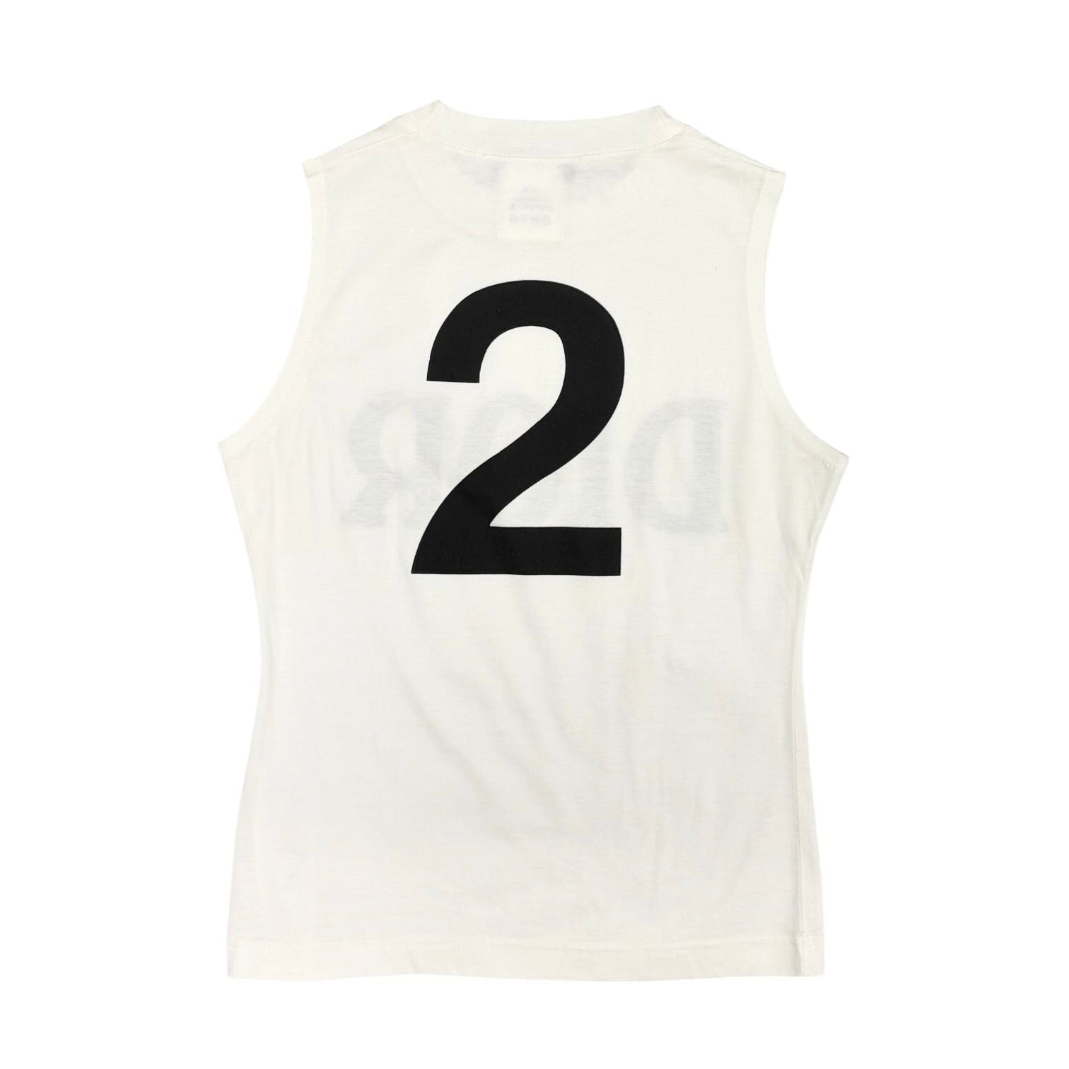 Dior White Logo Tank