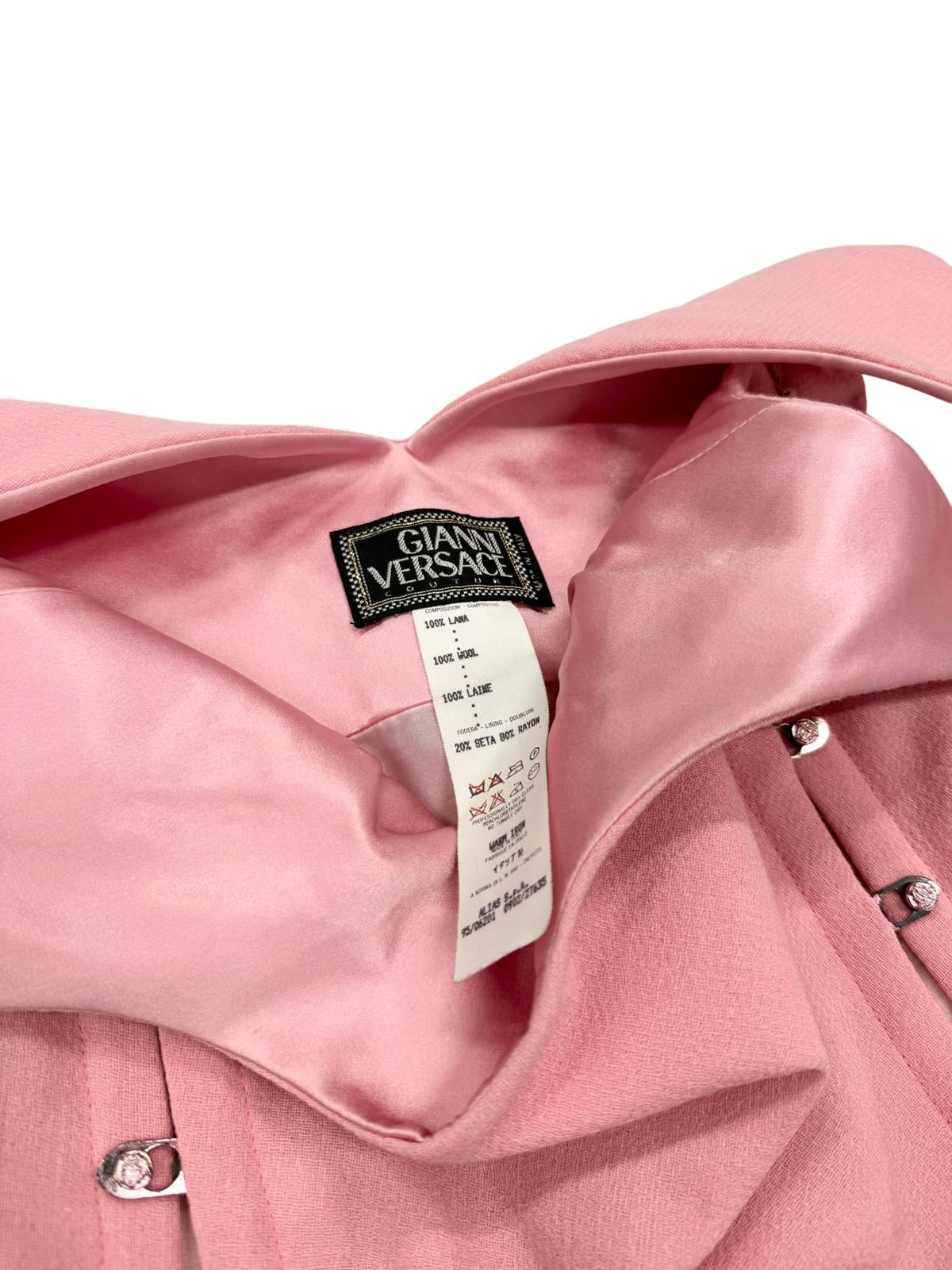 versace pink dress Versace Pink Corset Dress – Treasures of NYC
