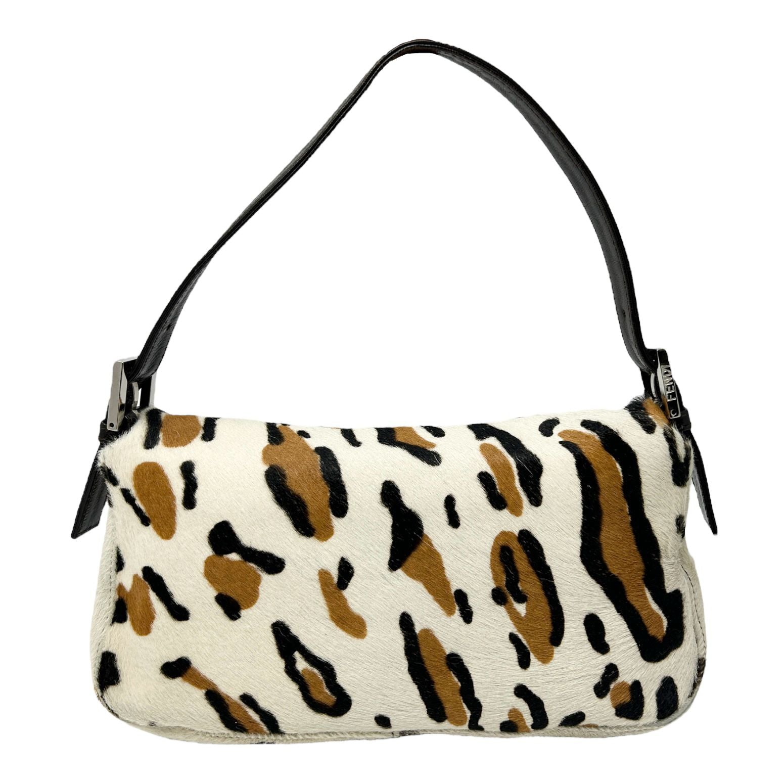 Fendi Leopard Print Baguette