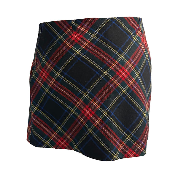 Dolce & Gabbana Plaid Mini Skirt