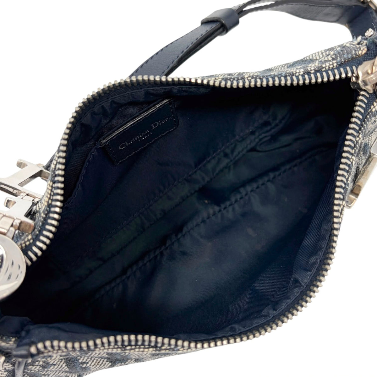 Dior Logo Canvas Shoulder Bag