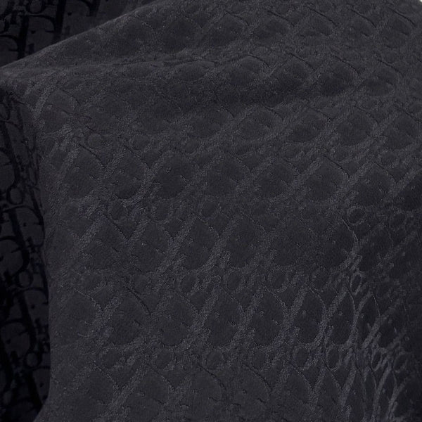 Dior Black Silk Logo Tank Top