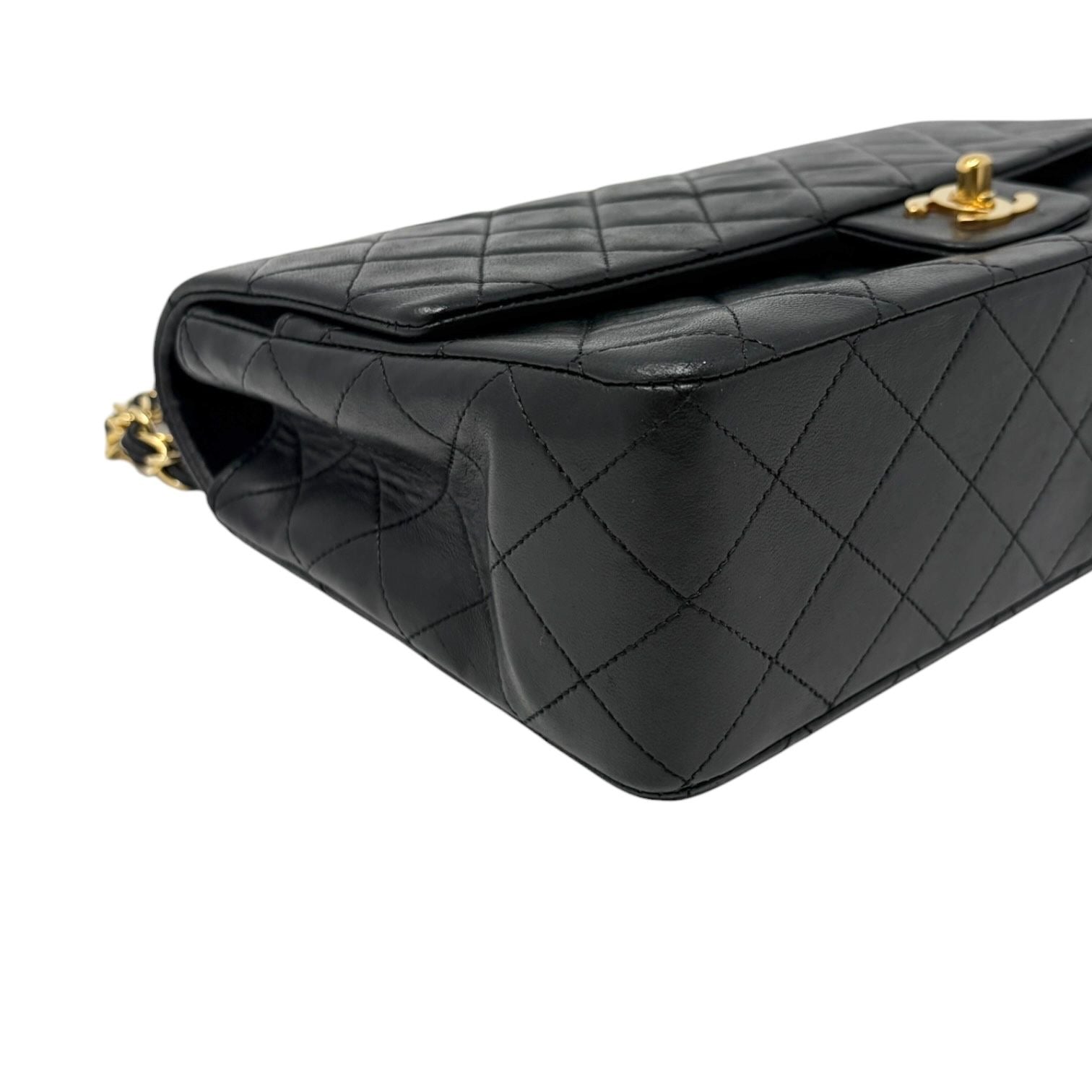 Chanel Black Lambskin Flap Bag