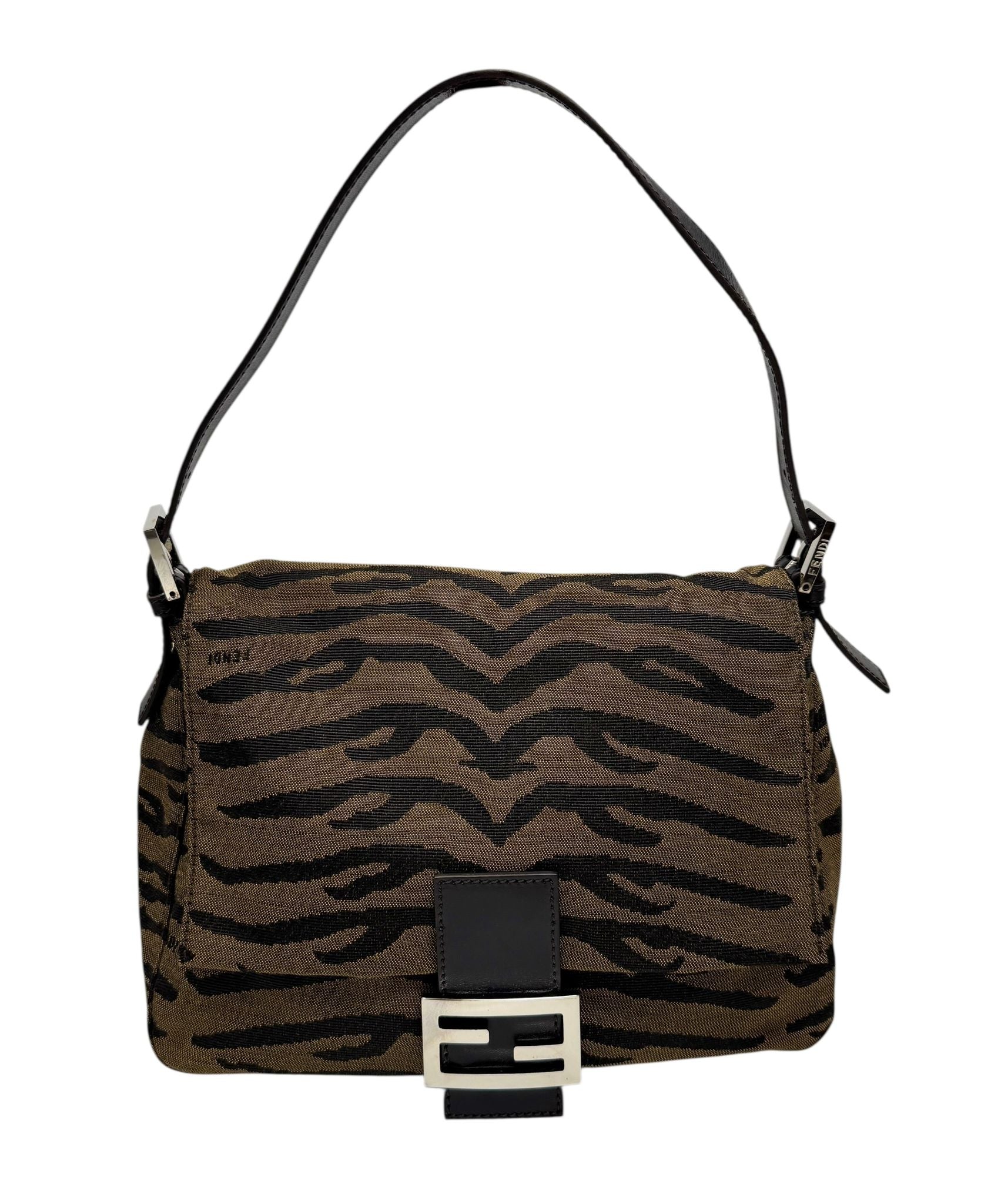 Fendi Animal Print Mamma Baguette