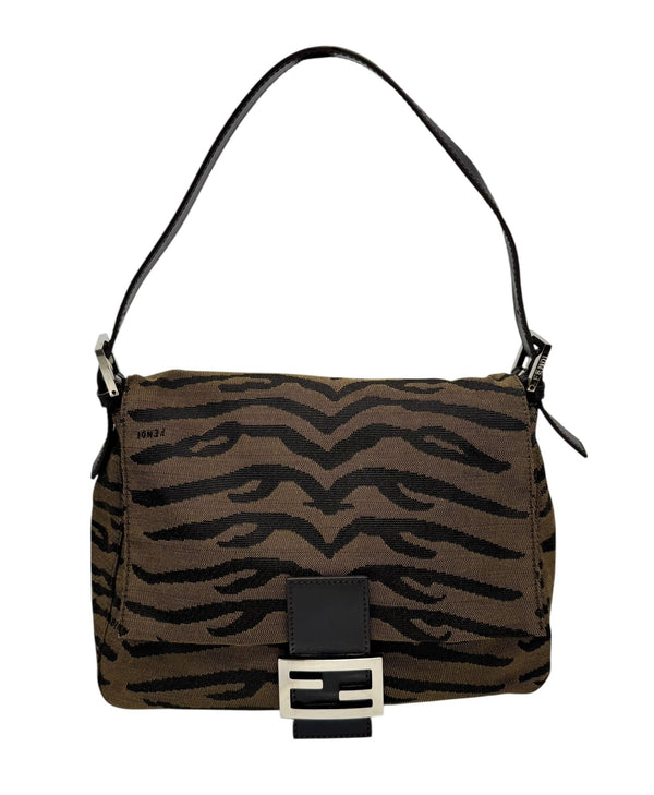 Fendi Animal Print Mamma Baguette