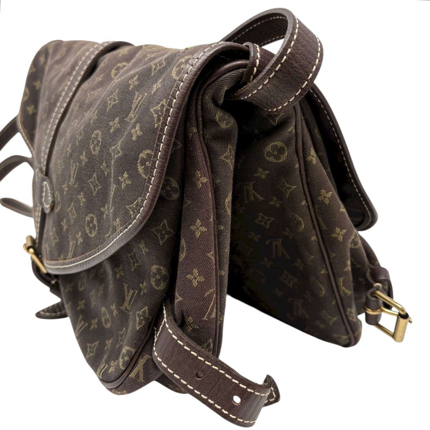 Louis Vuitton Brown Messenger Bag
