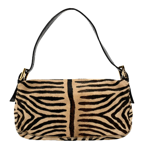 Fendi Cheetah Calf Hair Baguette