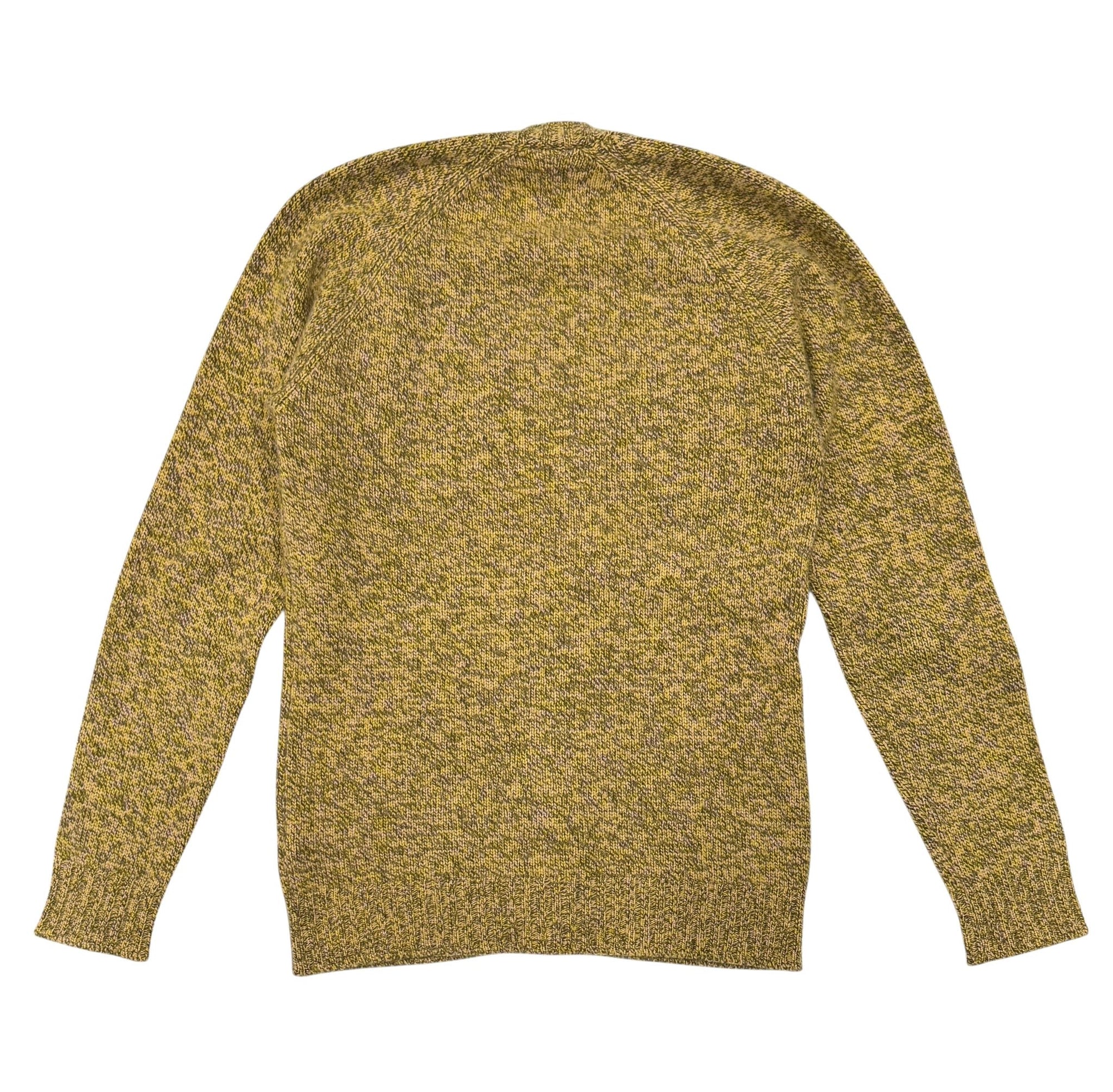 Chanel Mélange Cashmere Button-Front Cardigan