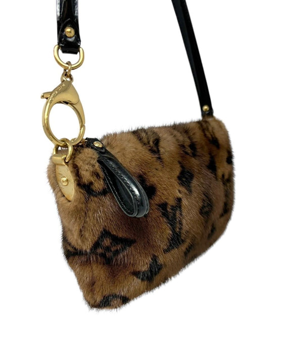 Louis Vuitton Small Mink Shoulder Bag