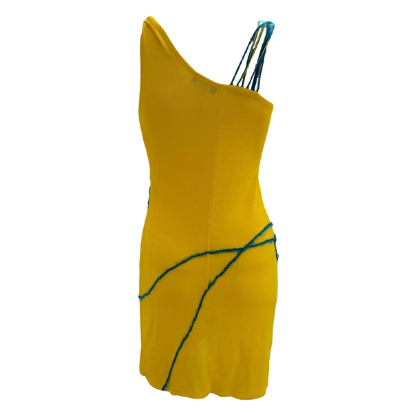 Versace Yellow Mini Dress